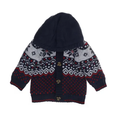 Cardigan (Blauw, Meerkleurig) van George Acryl, Polyester