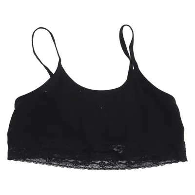 Bralette (Zwart) van Cubus Elastaan, Organisch katoen