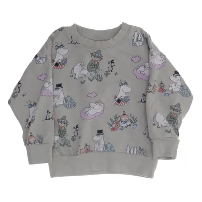 Sweatshirt (Beige, Multicolored) from Moomin by Lindex Cotton, Elastane