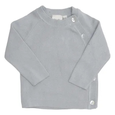 Cardigan cache-cœur (Gris) de Flöss Élasthane, Coton biologique