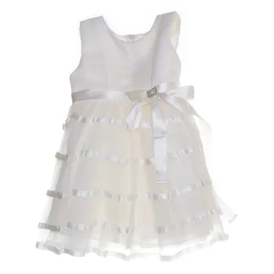 Flower girl dress (Beige) from Couché Tot