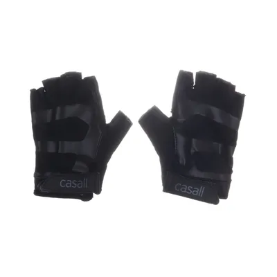 Träningshandskar (Svart) från Casall Elastan, Skinn, Polyamid