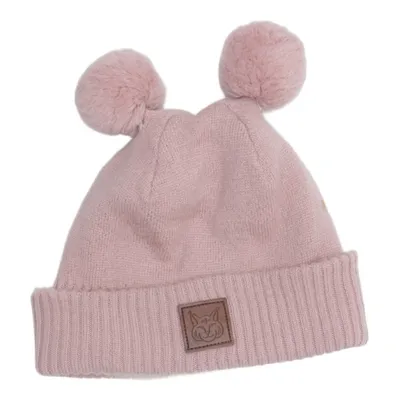 Bobble hat (Pink) from Kuling Cotton, Wool