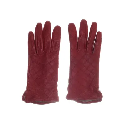 Leren handschoenen (Rood) van Rizzo Leer, Wol