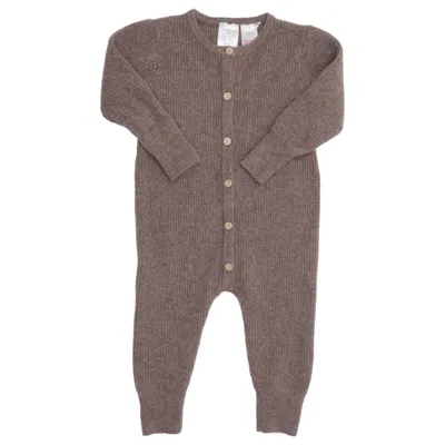 Sparkdräkt (Brun) från Lindex Baby Merinoull