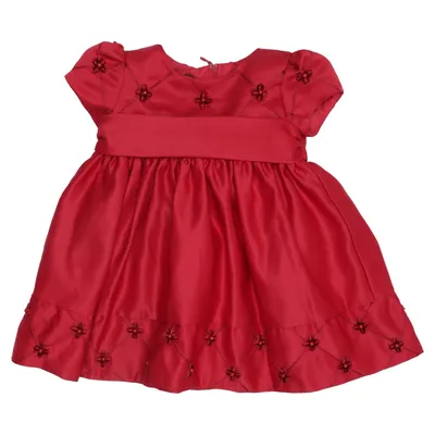 Blomsterpigekjole (A10525) fra American Princess Polyester
