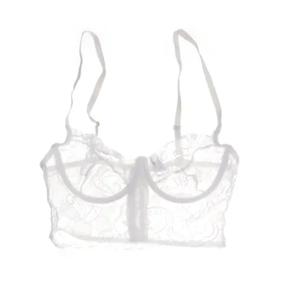 Bustier (White) from Ann Summers Elastane, Polyamide, Polyester