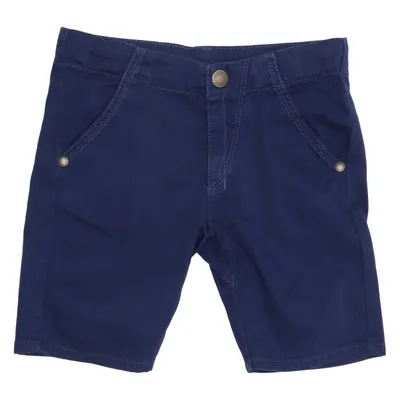 Short (Bleu) de Imps & Elfs Coton, Élasthane