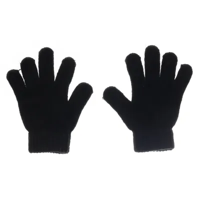 Handschoenen (Zwart) van ICA Elastaan, Polyester