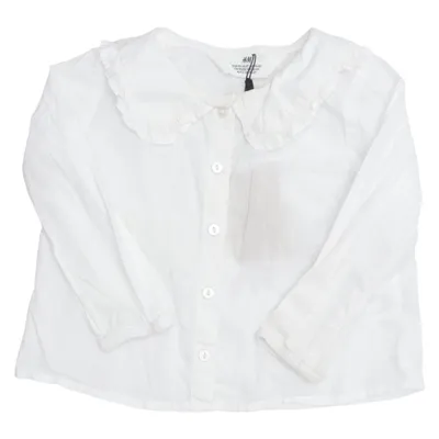 Blouse (Wit) van H&M Katoen