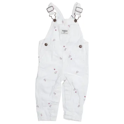 Overalls (Hvid) fra OshKosh B'gosh Bomuld