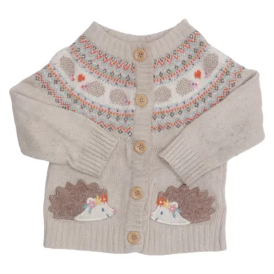 Cardigan (Beige, Multicolore) de Jojo Maman Bébé Cachemire, Polyamide, Viscose, Laine
