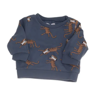 Sweatshirt (Blue, Brown, White) from C-Mini Organic cotton, Polyester