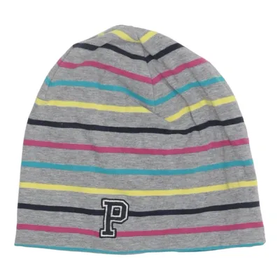 Hat (Gray, Multicolored) from Polarn O. Pyret Cotton, Elastane