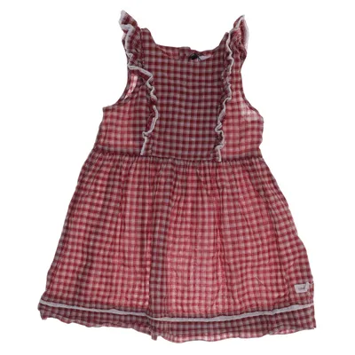 Dress (Red, White) from Newbie by KappAhl Organic cotton