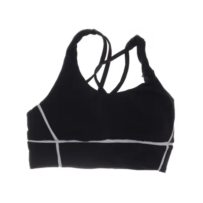 Sport-BH (Svart, Vit) från Oysho Elastan, Polyester