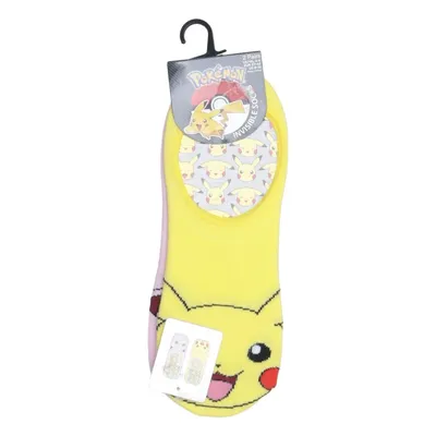 Strümpfe (Gelb, Pink, Mehrfarbig) von Pokémon Baumwolle, Elasthan, Polyamid, Polyester