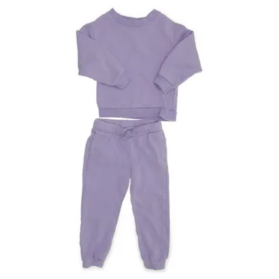 Loungewear (Lila) van H&M Basic Katoen, Polyester
