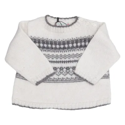 Pull-over (Beige, Gris) de Bonpoint