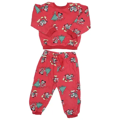 Pyjamas (Röd, Flerfärgad) från Disney Baby Bomull
