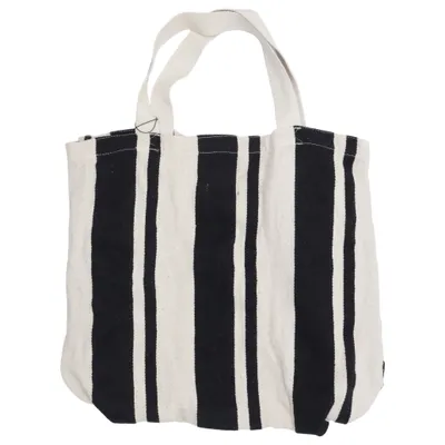 Sac en toile (Noir, Beige) de Zara Accessories Coton