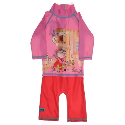 UV clothing (Pink, Red, Multicolored) from Alfons Åberg Elastane, Polyester