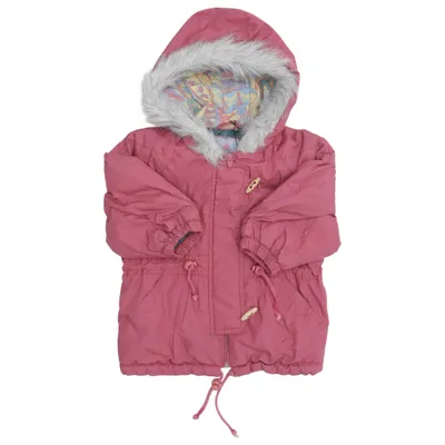 Parka (Pink) from Busato Cotton, Polyamide, Polyester