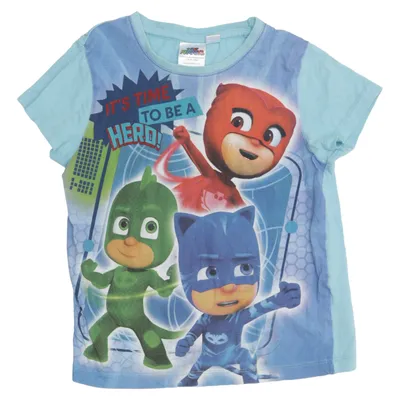 T-shirt (Blue, Green, Red) from PJ Masks Cotton, Polyester