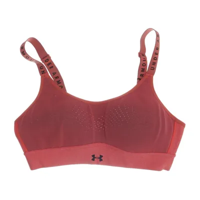 Sport-BH (Röd) från Under Armour Elastan, Polyester