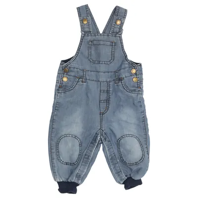 Dungarees (Blue) from Baby by Lindex Cotton, Polyester