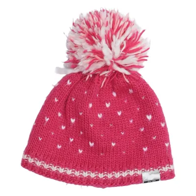 Bobble hat (Pink, White, Multicolored) from Phenix Acrylic, Polyester, Polyurethane