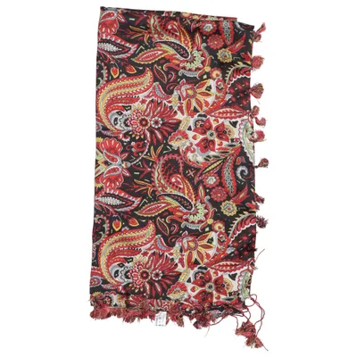 Sjal (Sort, Flerfarvet) fra Joy of Love Polyester