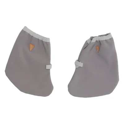 Chaussons pour bébé (Gris) de Love in Loop Élasthane, Polyester