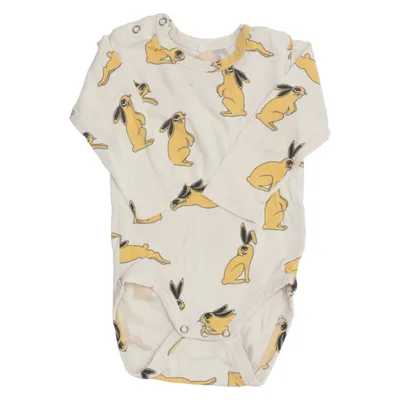 Body (Beige, Gul) från Mini Rodini Elastan, Modal