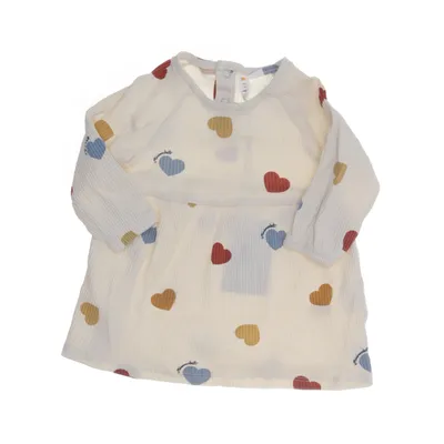 Kjole (Beige, Flerfarvet) fra Minimarket Bomuld, Elastan