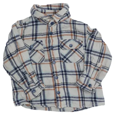 Flannel shirt (Beige, Blue, Brown) from Cool Club by SMYK Cotton