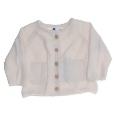 Cardigan (White) from Rikki Cotton