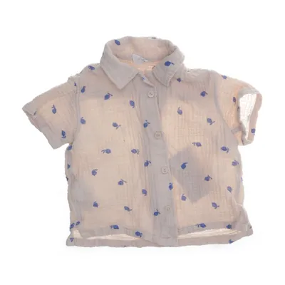 Korte mouwen shirt (Beige, Meerkleurig) van Arket Katoen
