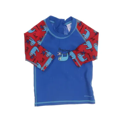 Zwemshirt (Blauw, Rood, Meerkleurig) van Firefly Elastaan, Polyester