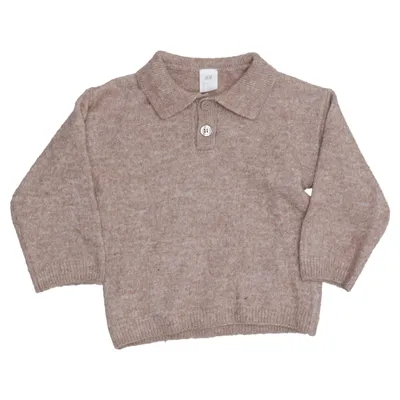 Strickpullover (Beige) von H&M Polyester, Acryl, Wolle, Elasthan