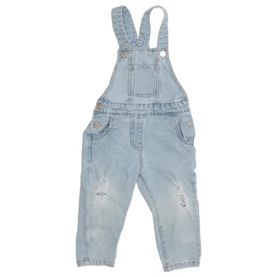 Dungarees (Blue) from Mango Cotton