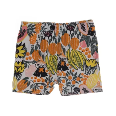 Korte broek (Wit, Meerkleurig) van Moomin by Martinex Katoen, Elastaan