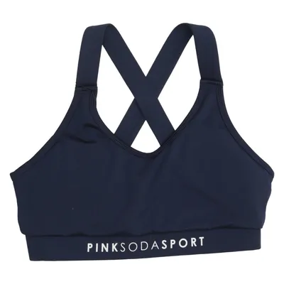 Sports-BH (Blå) fra Pink Soda Sport Elastan, Genanvendt polyester