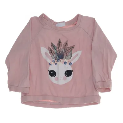 Collegetröja (Rosa, Flerfärgad) från Design by kappAhl Bomull