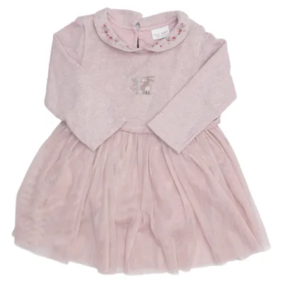 Klänning (Rosa) från Next Baby Bomull, Metallfiber, Polyester