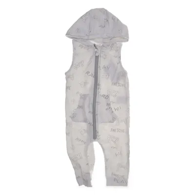 Onesie (White, Gray) from C-Mini Organic cotton