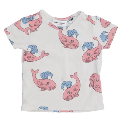 T-shirt (Beige, Rose, Bleu) de Mini Rodini Élasthane, Coton biologique