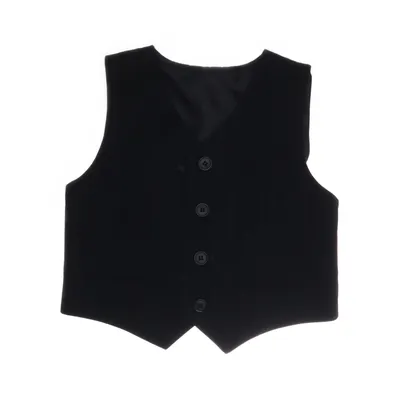 Suit vest (Black) Acetate, Polyester