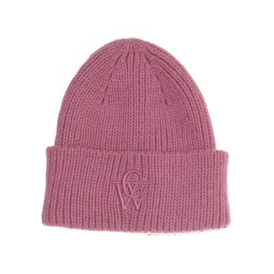 Beanie (Pink) from Carin Wester Acrylic, Wool