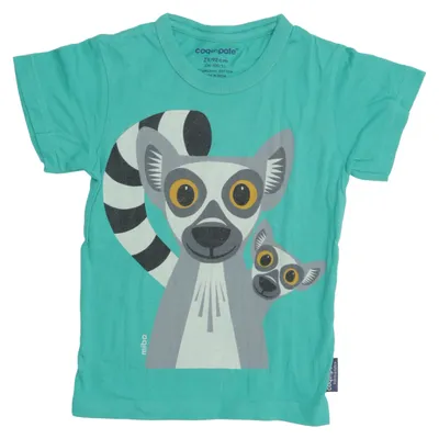 T-shirt (Vert) de Coq en Pate Coton biologique